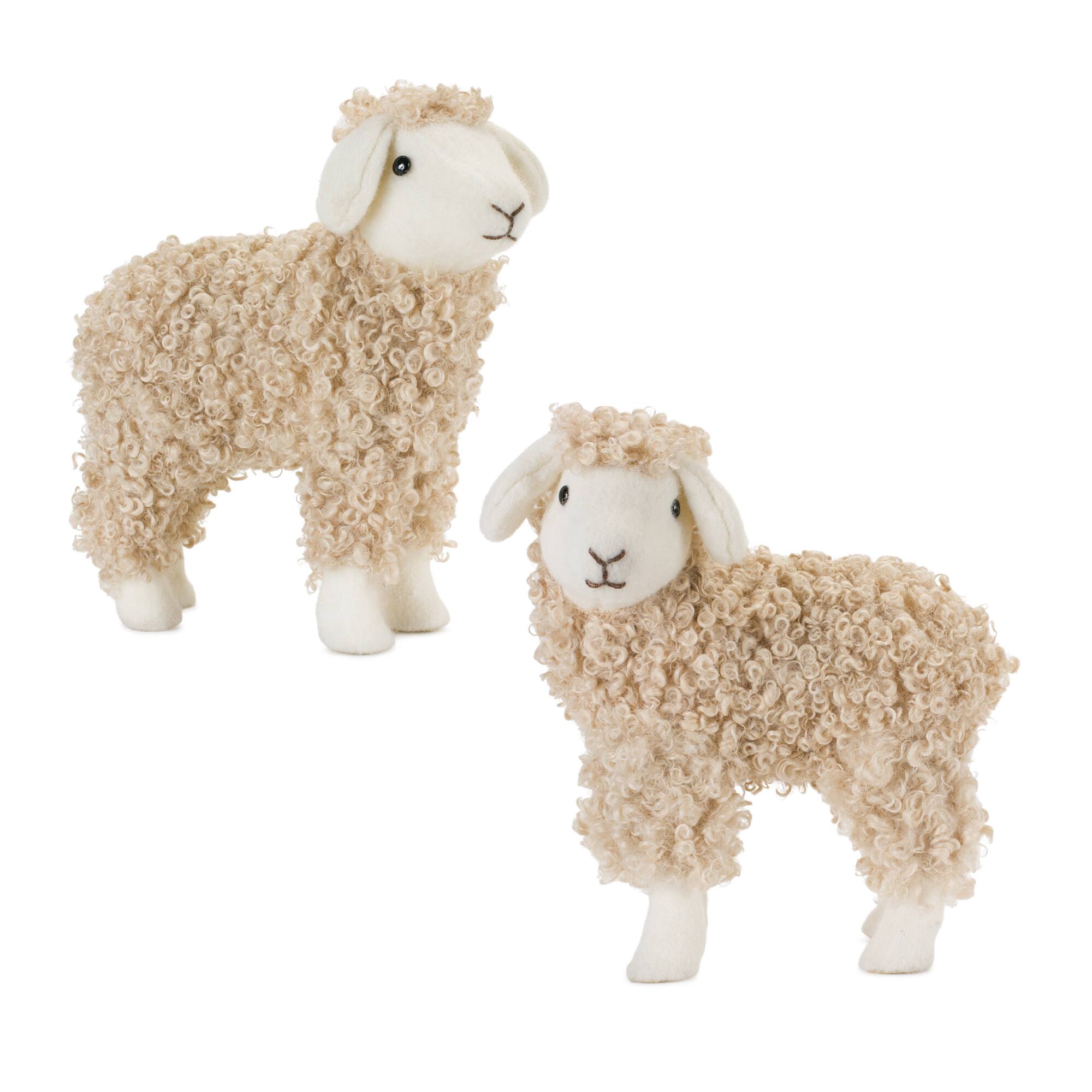 11" Sheep Figurine Set
